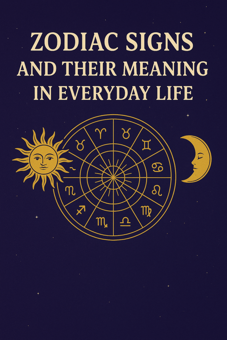 Zodiac Signs and Their Meaning in Everyday Life