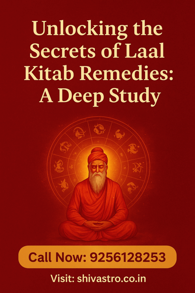 Unlocking the Secrets of Laal Kitab Remedies