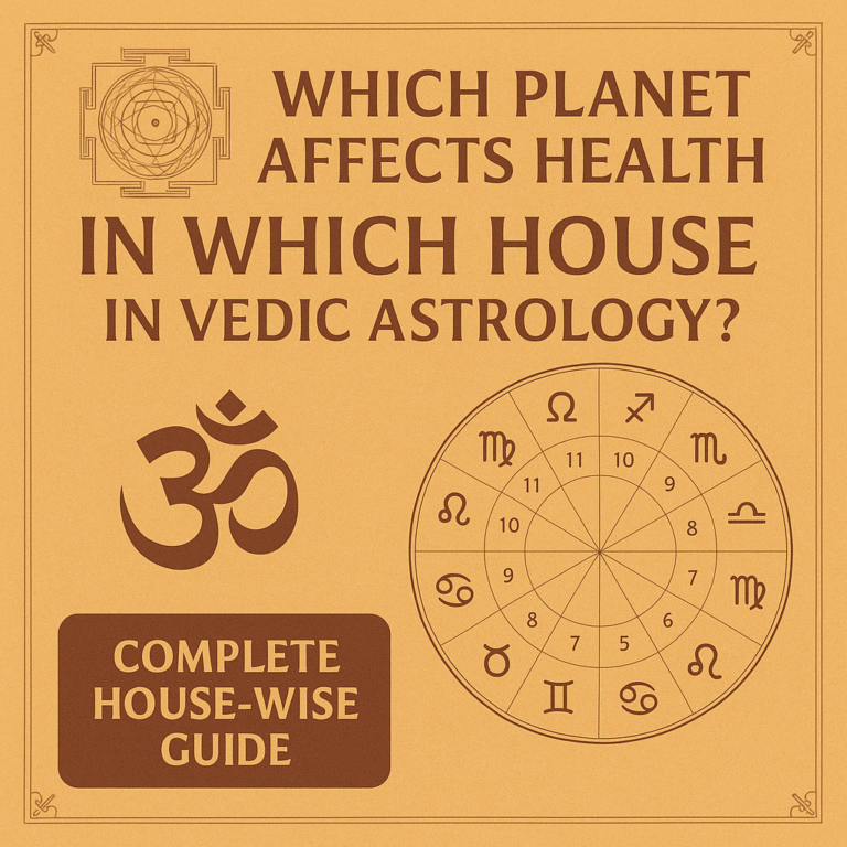Planet Affects Your Health in Vedic Astrology